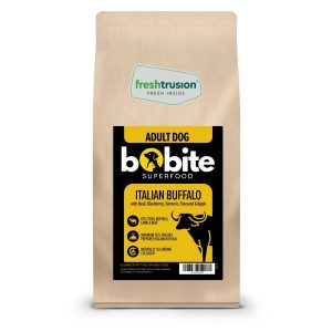 Bobite Superfood Câini Adult – Bivol italian - 2 kg - Hrana Uscata