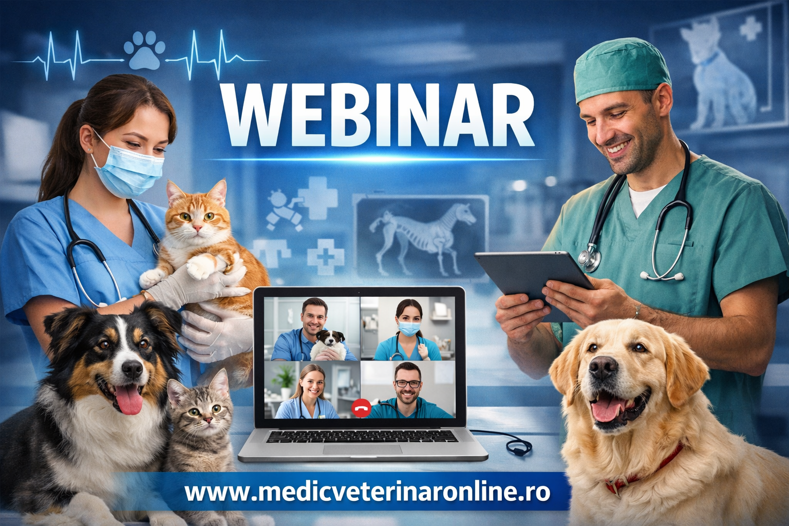 Webinar Medic Veterinar Online